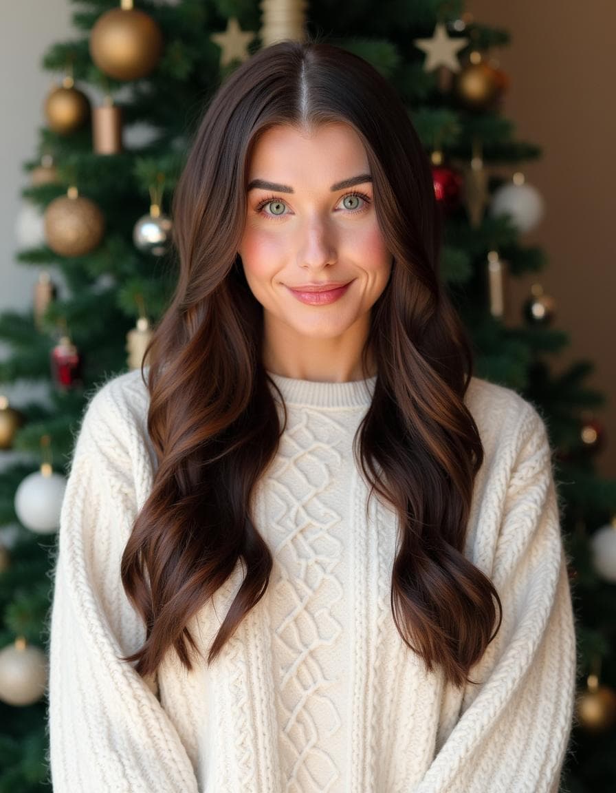 A sample Christmas photo from the gallery, shown as portrait 2 in the hero collage.