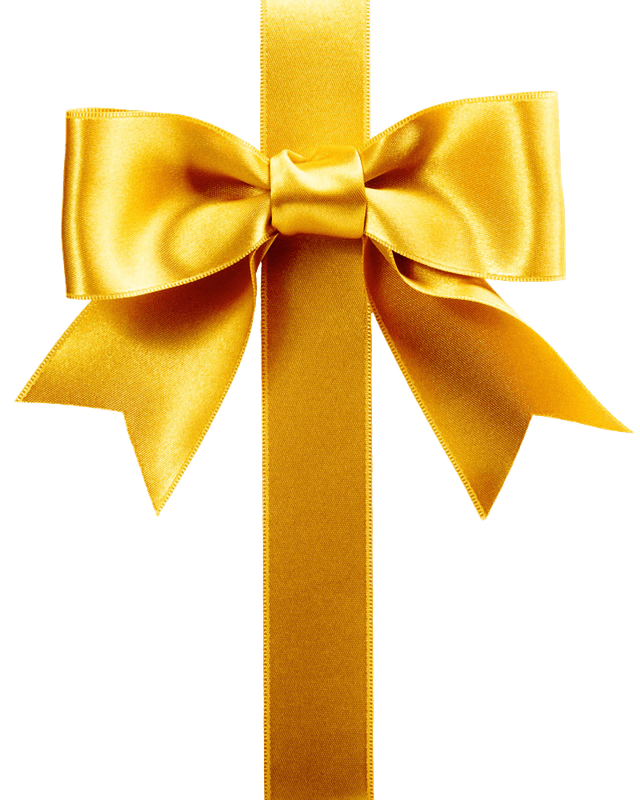 A small ribbon graphic used as decoration on the Christmas photos page.