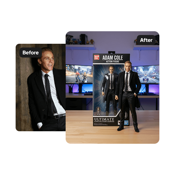 Turn Yourself into an Action Figure | Aragon AI Generator