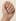 The same hand shows a classic French tip manicure with a sheer pink base and crisp white tips, created by the Nail Editor tool.