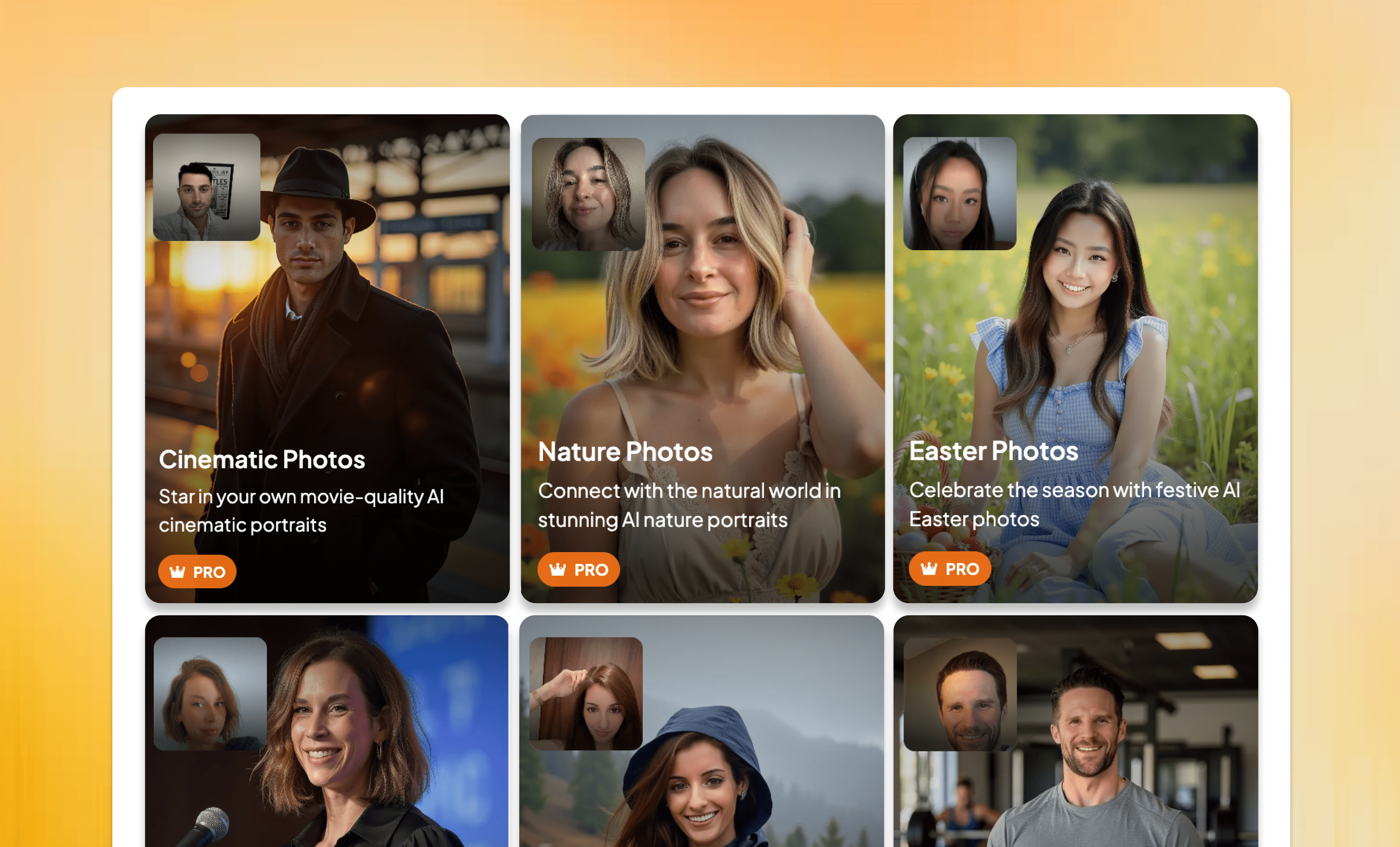 New AI Photo Packs Preview