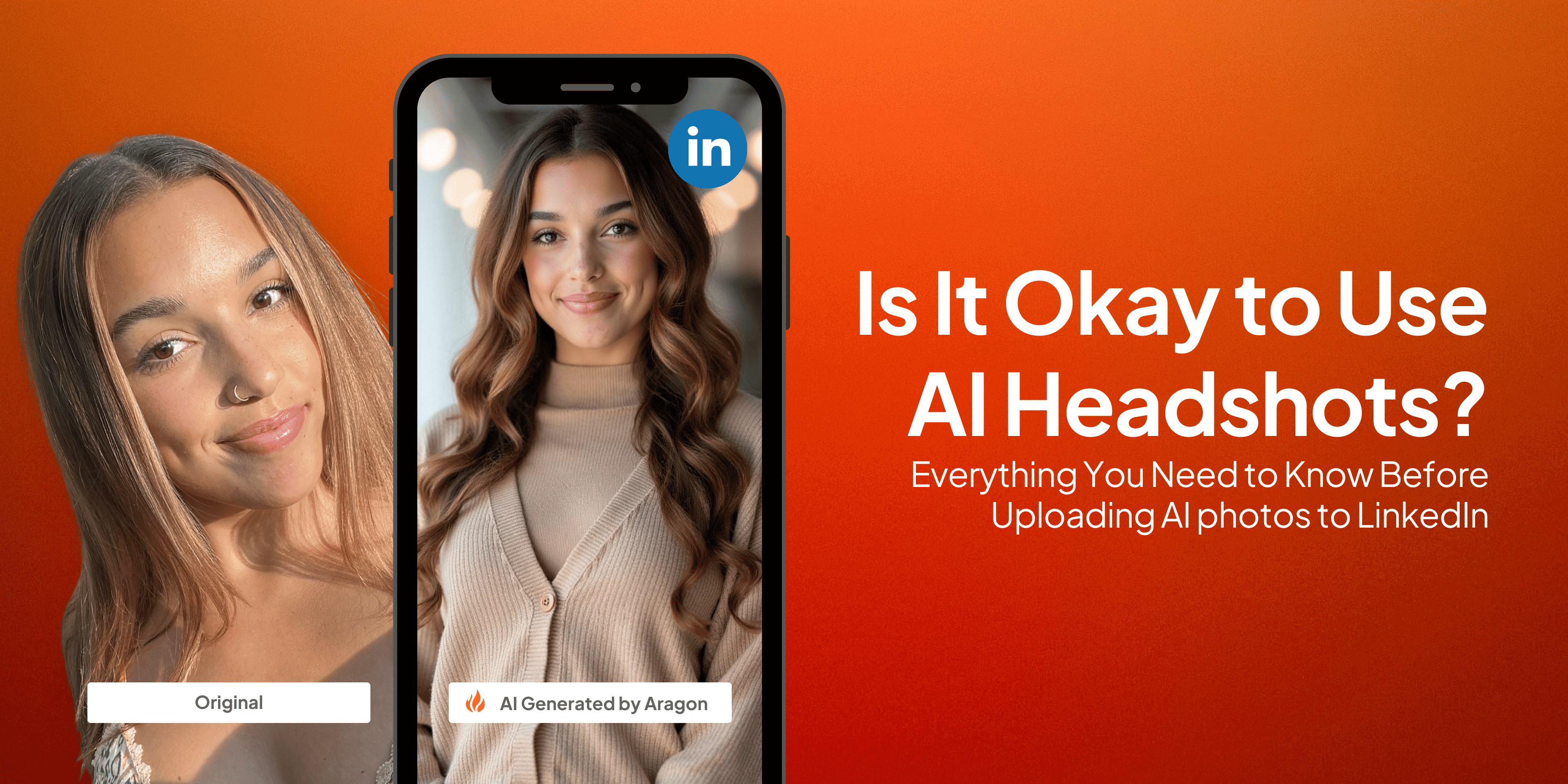 Is it okay to use AI headshots?