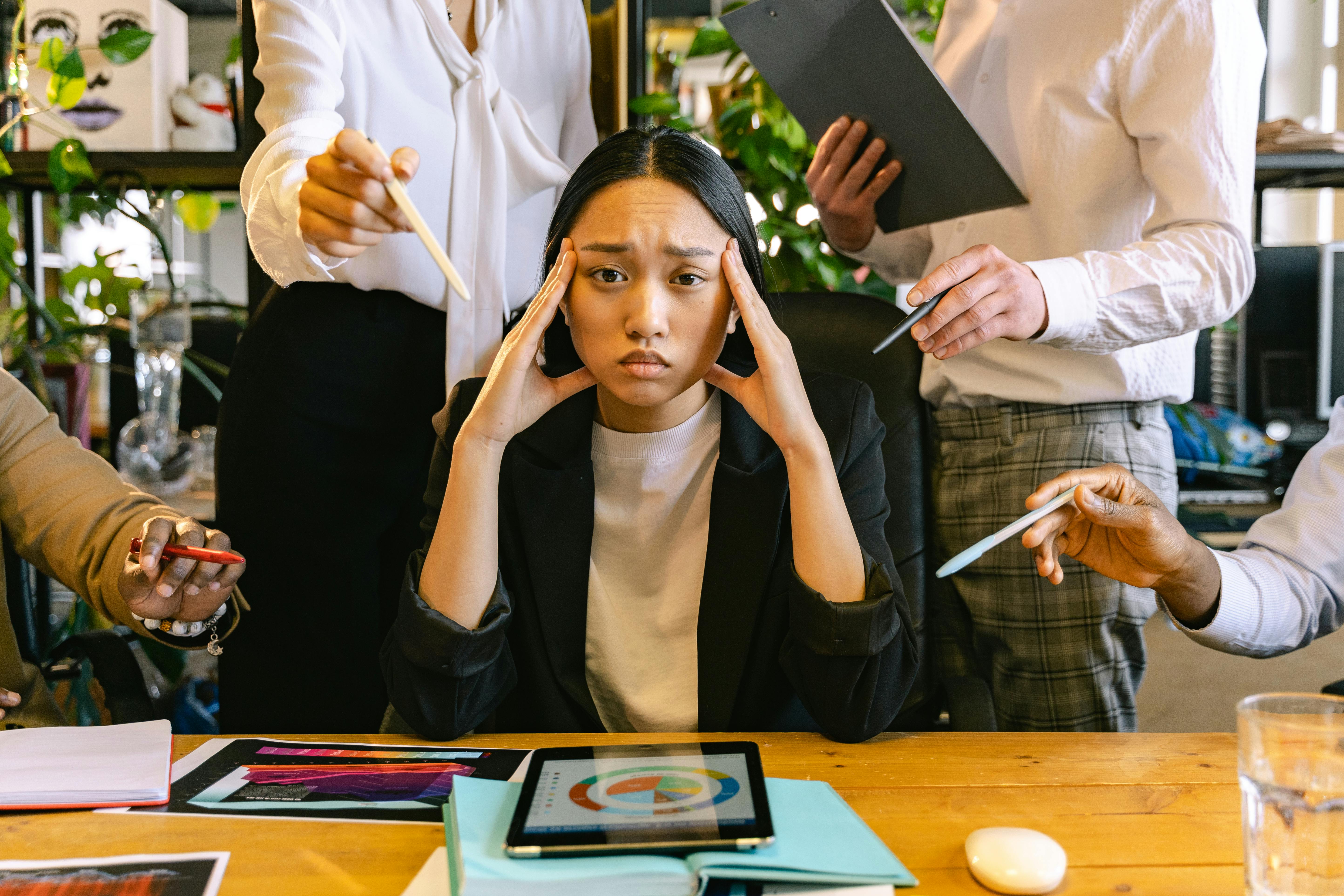 Traditional corporate photoshoot challenges
