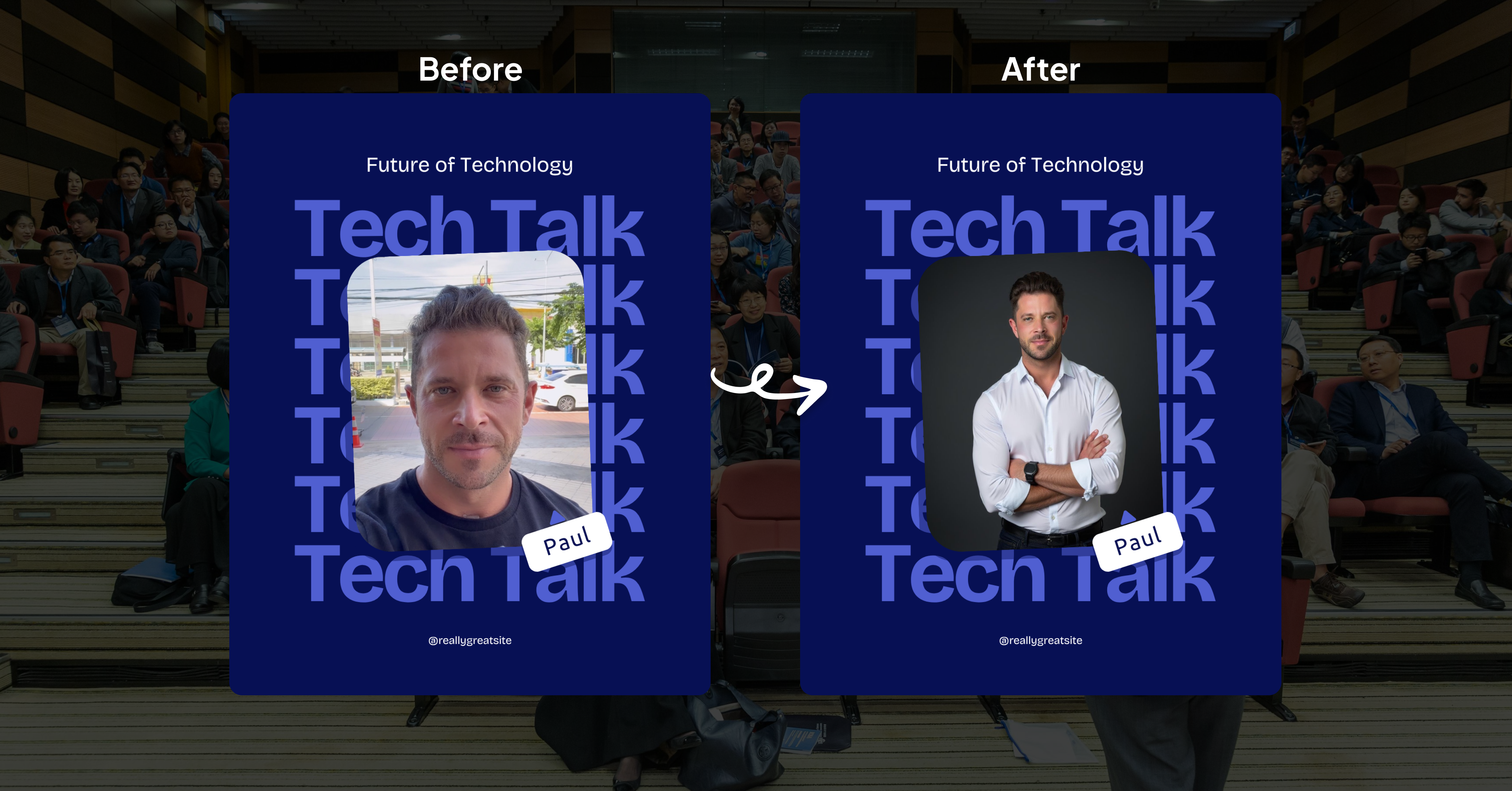 Executive leadership headshots