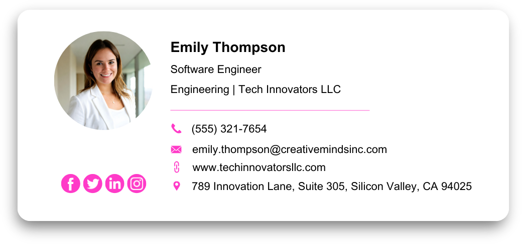 Free Email Signature Generator